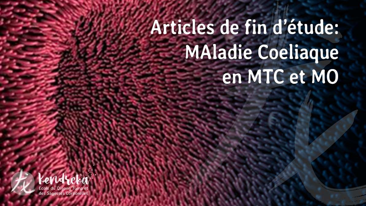 Article Maladie Coeliaque en MTC